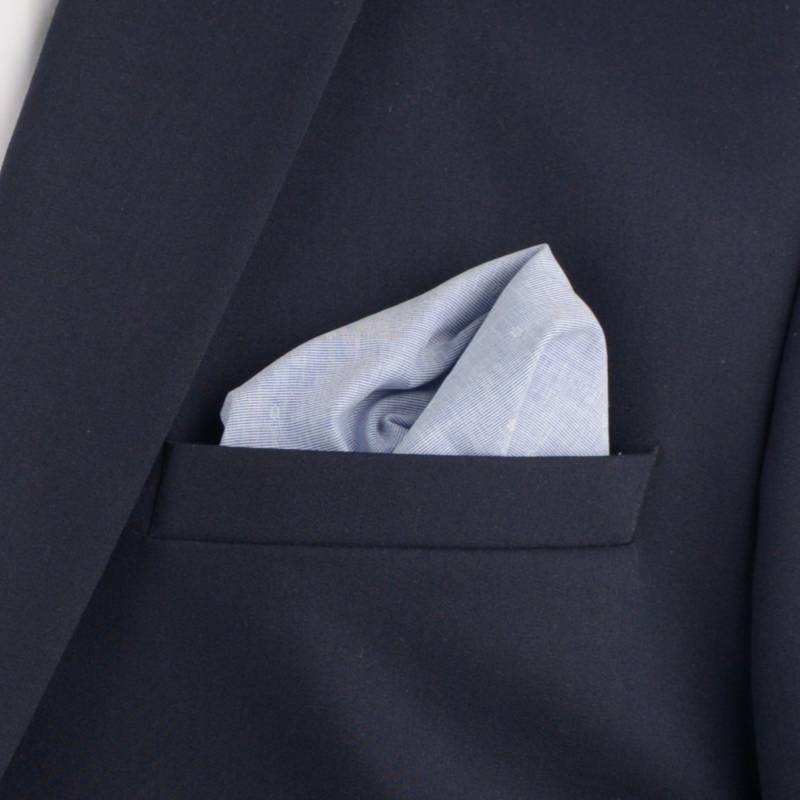 Бабочка мужская с платком 0278