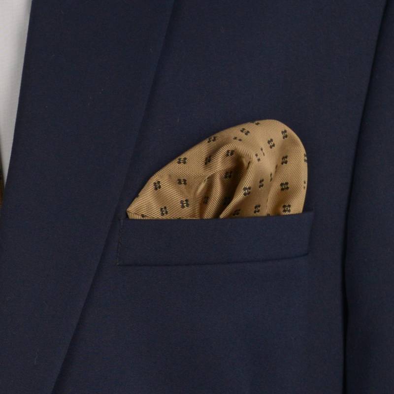 Галстук с платком 0338