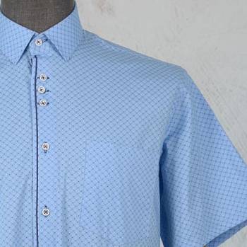 Рубашка мужская Grossir 6771G к/р